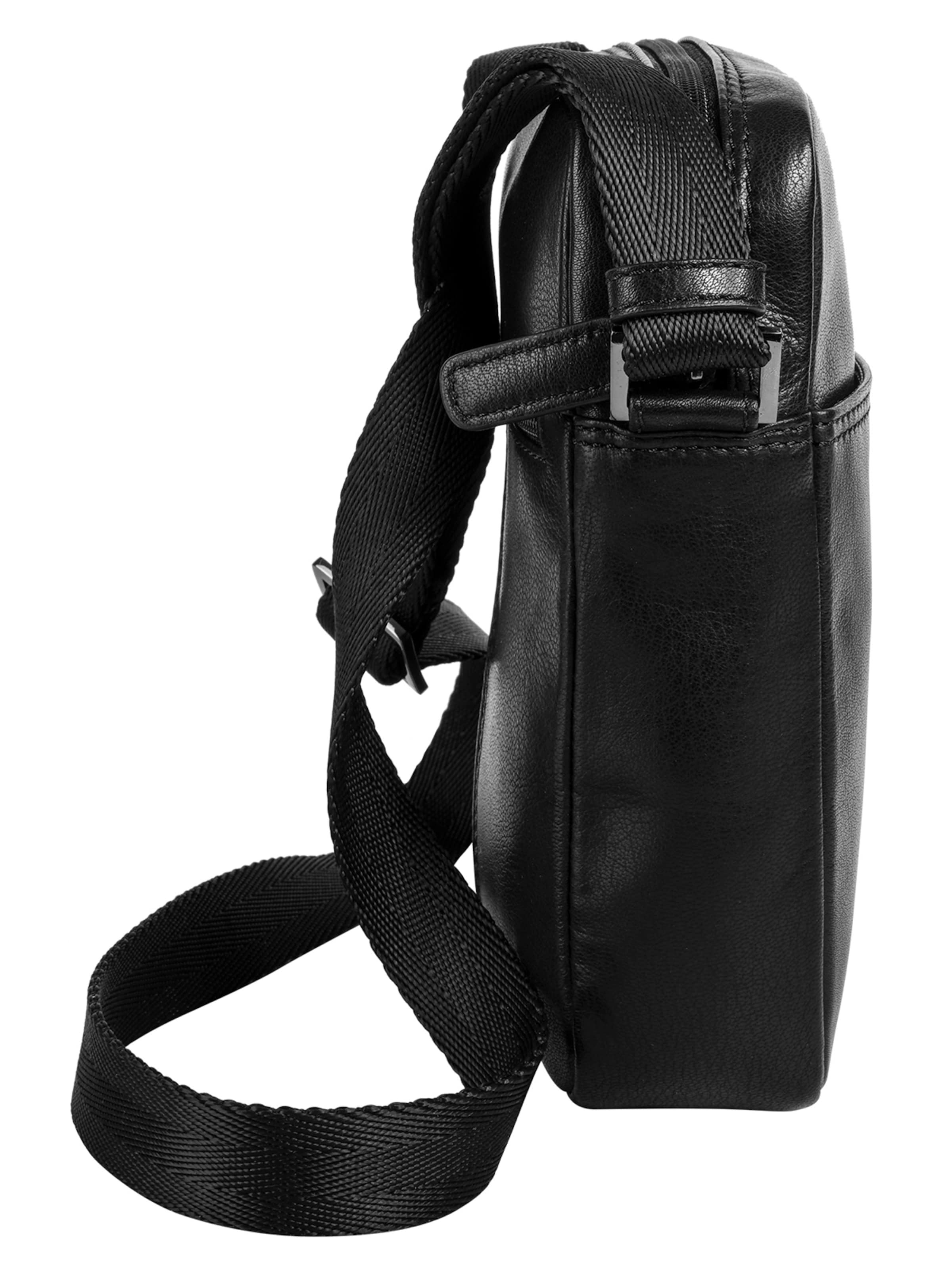 bugatti Crossbody Bag 'CLIFF' in Black