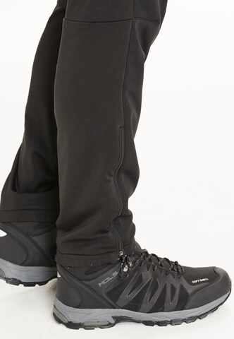 ENDURANCE Regular Outdoor trousers 'Naval' in Black