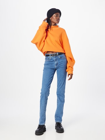 LEVI'S ® tavaline Teksapüksid '724 High Rise Straight', värv sinine