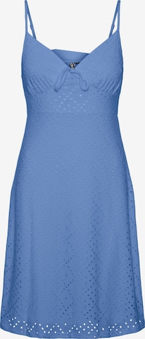 PIECES Kleid 'LUCA' in Blau: predná strana