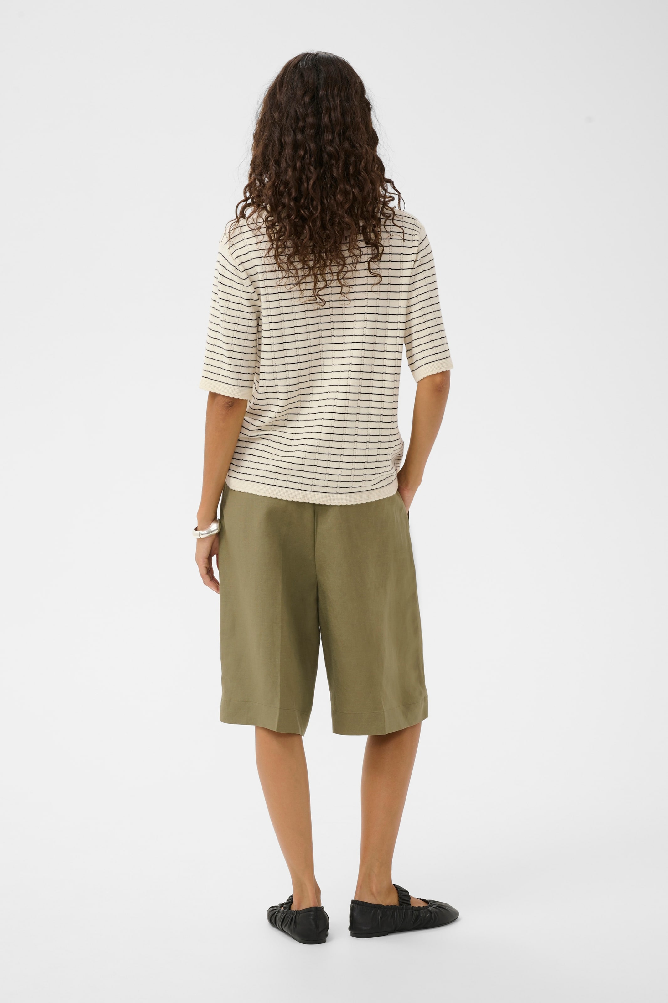 Pull-over 'Spina' SOAKED IN LUXURY en beige
