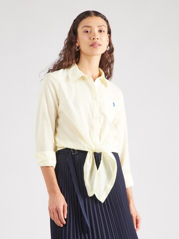 ONLY Blouse 'ONLLECEY JULIE' in Yellow: front