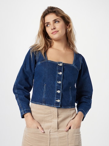 LEVI'S ® Blúzka 'Milo Denim Blouse' - Modrá: predná strana