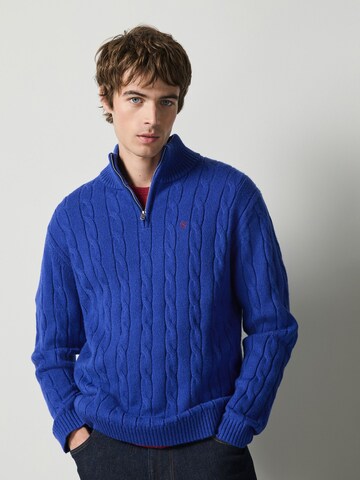 Next Sweater in Blue: front