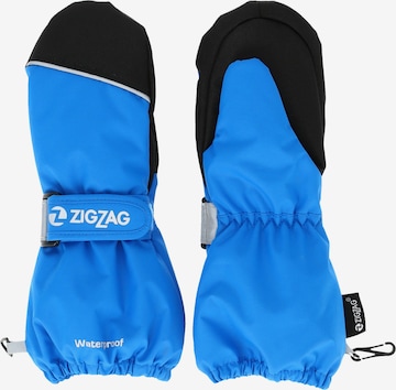 ZigZag Gloves 'Shildon' in Blue: front