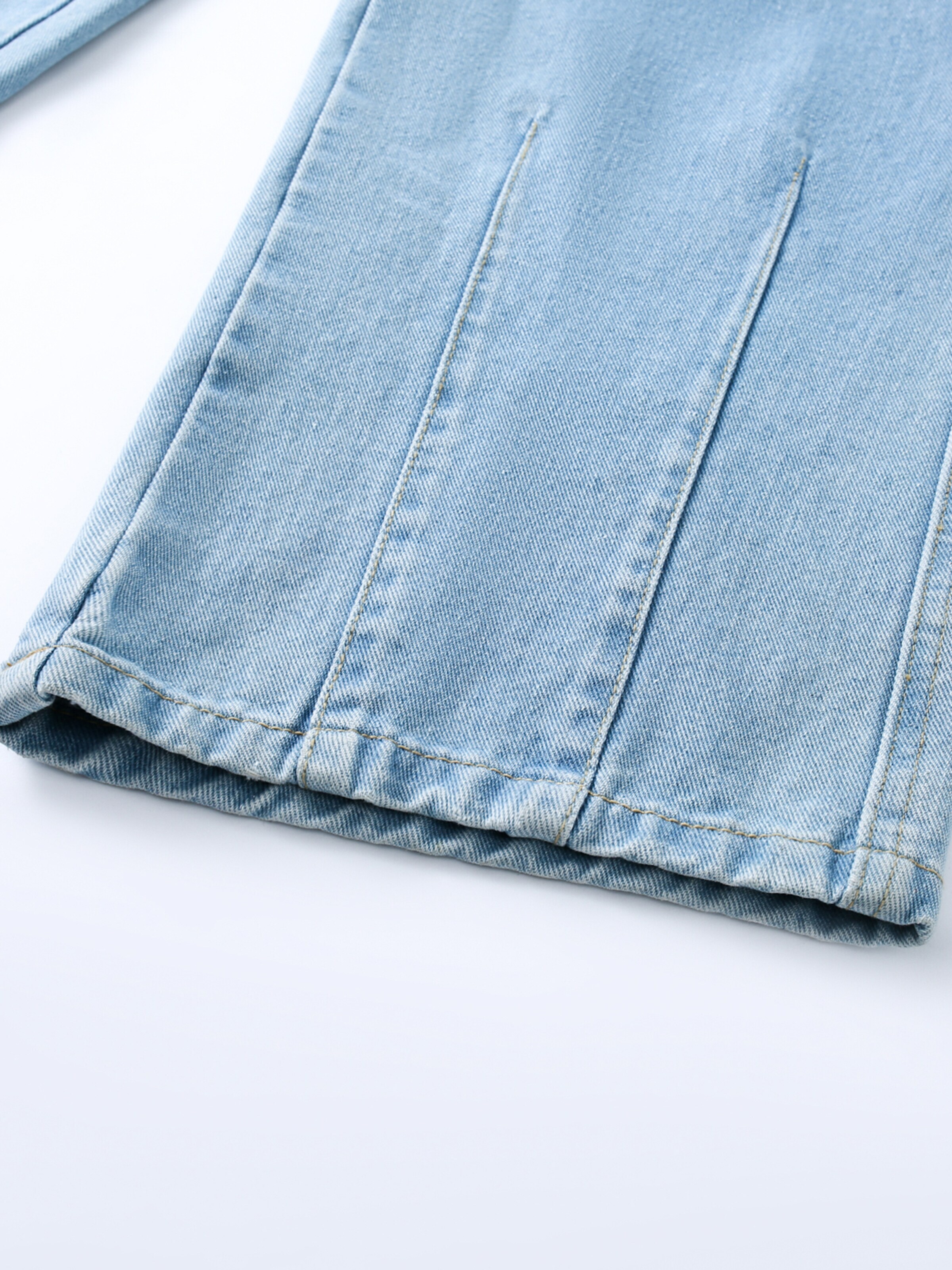 YOUTHUP Loosefit Cargojeans 'Weitbein'‌‌‌‌‌‌‌ in Blau