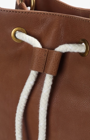 Borsa a mano di Scalpers in marrone