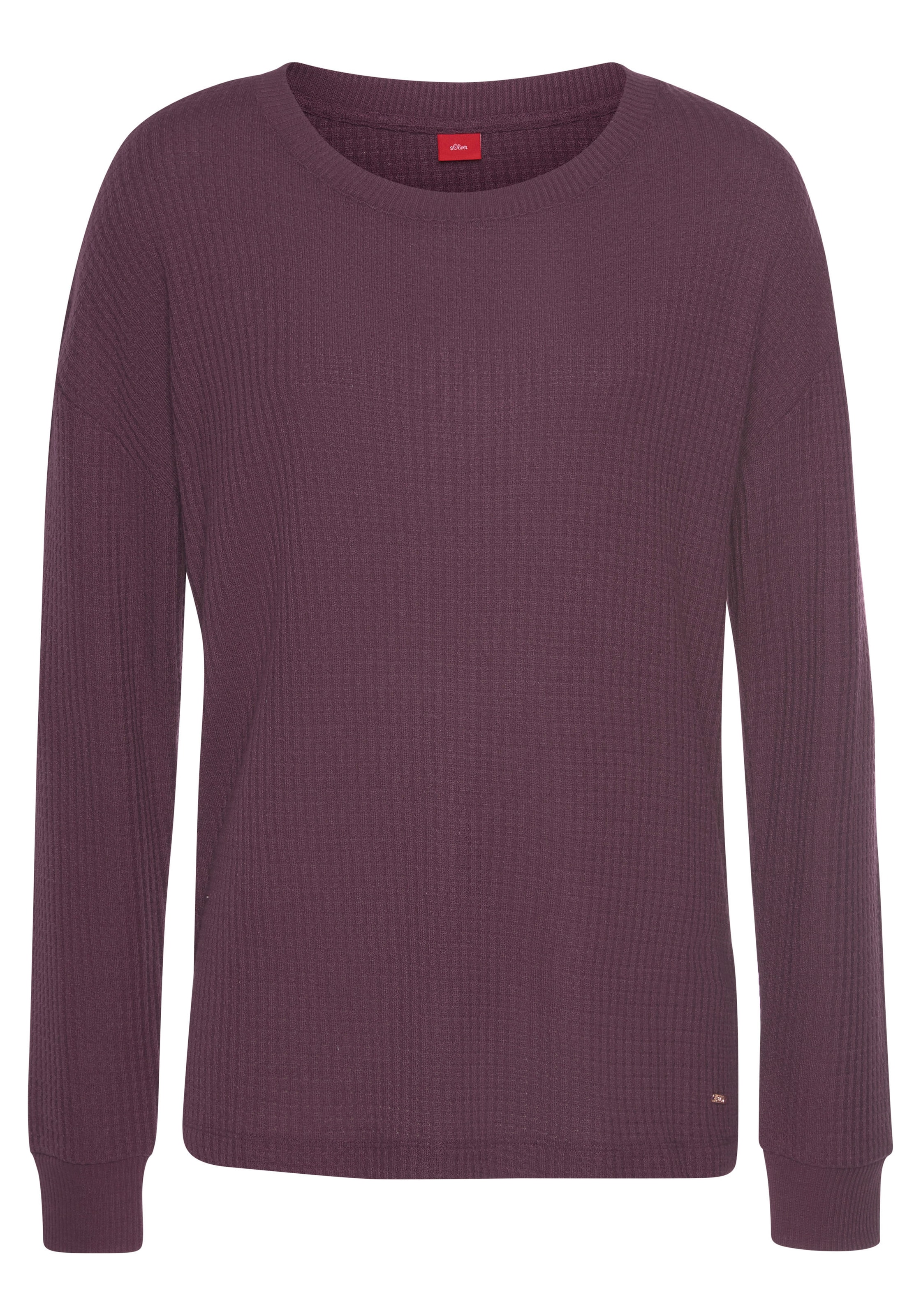 s.Oliver Koszulka w kolorze czerwony: przód