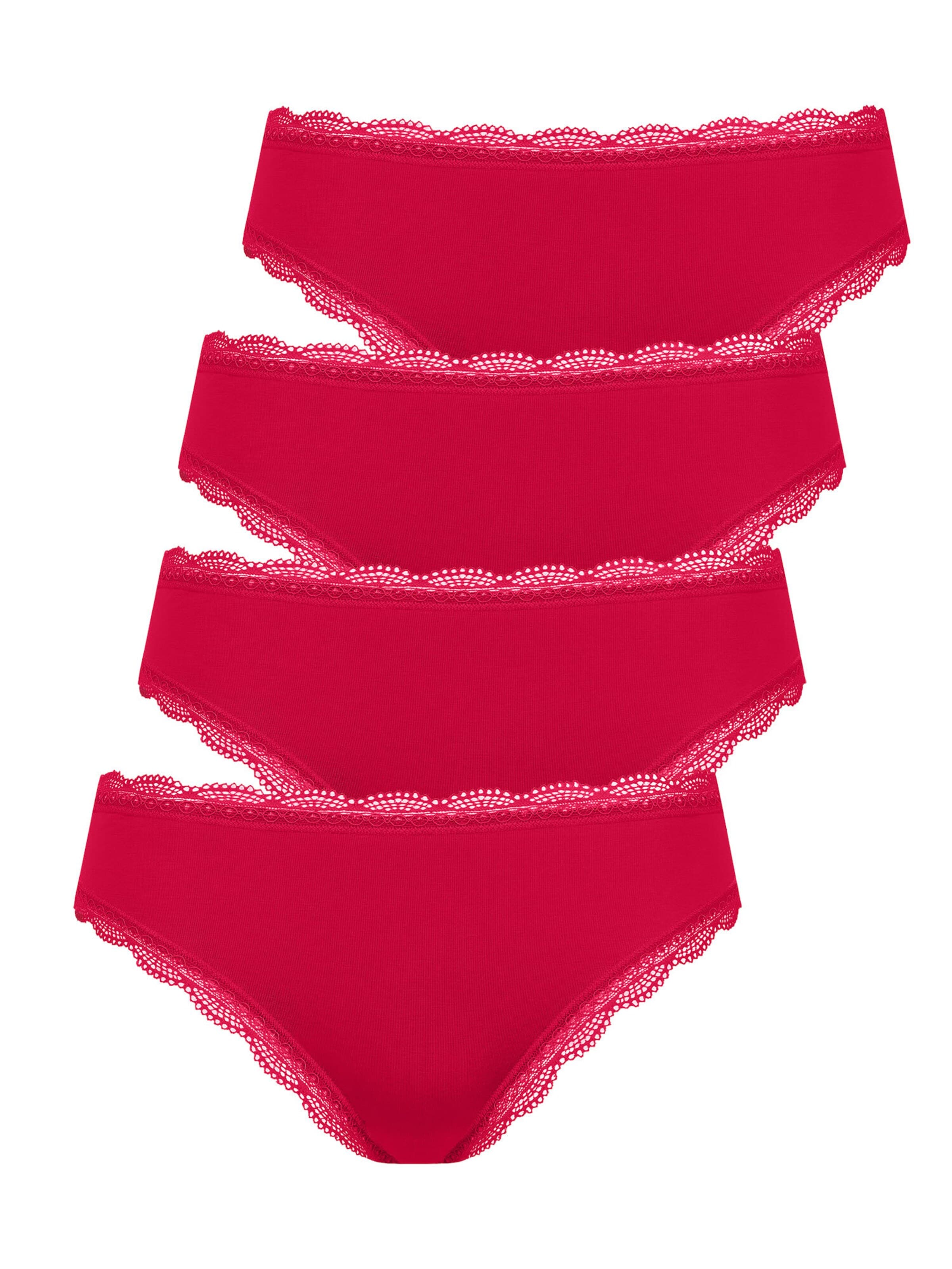 Lisca Panty 'Everyday' in Red: front
