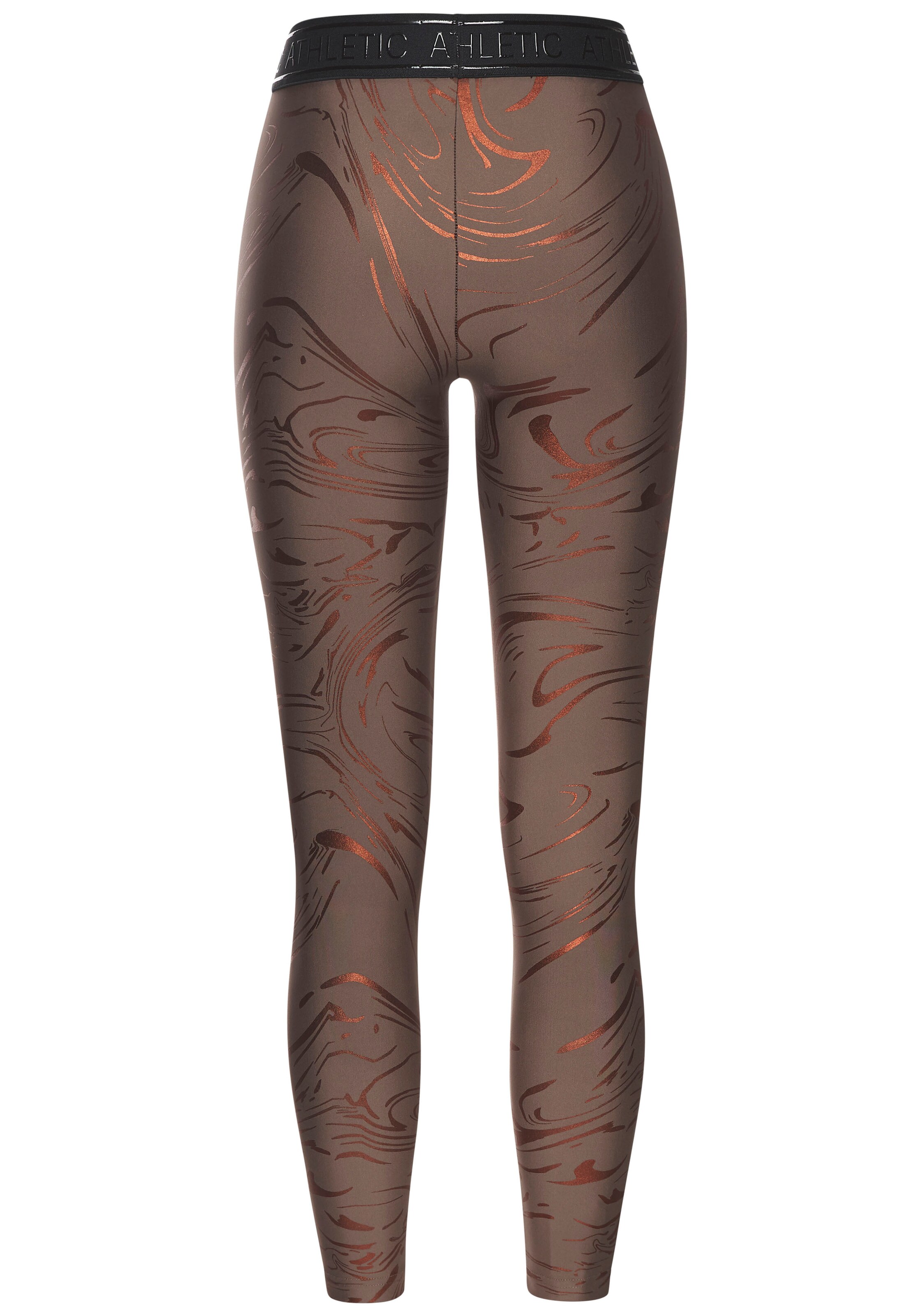 Skinny Pantalon de sport LASCANA ACTIVE en marron