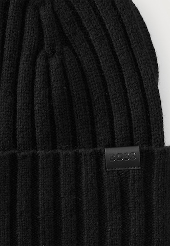 BOSS Beanie 'Fino' in Black