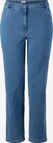 KjBRAND Wide leg Jeans in Blue: front