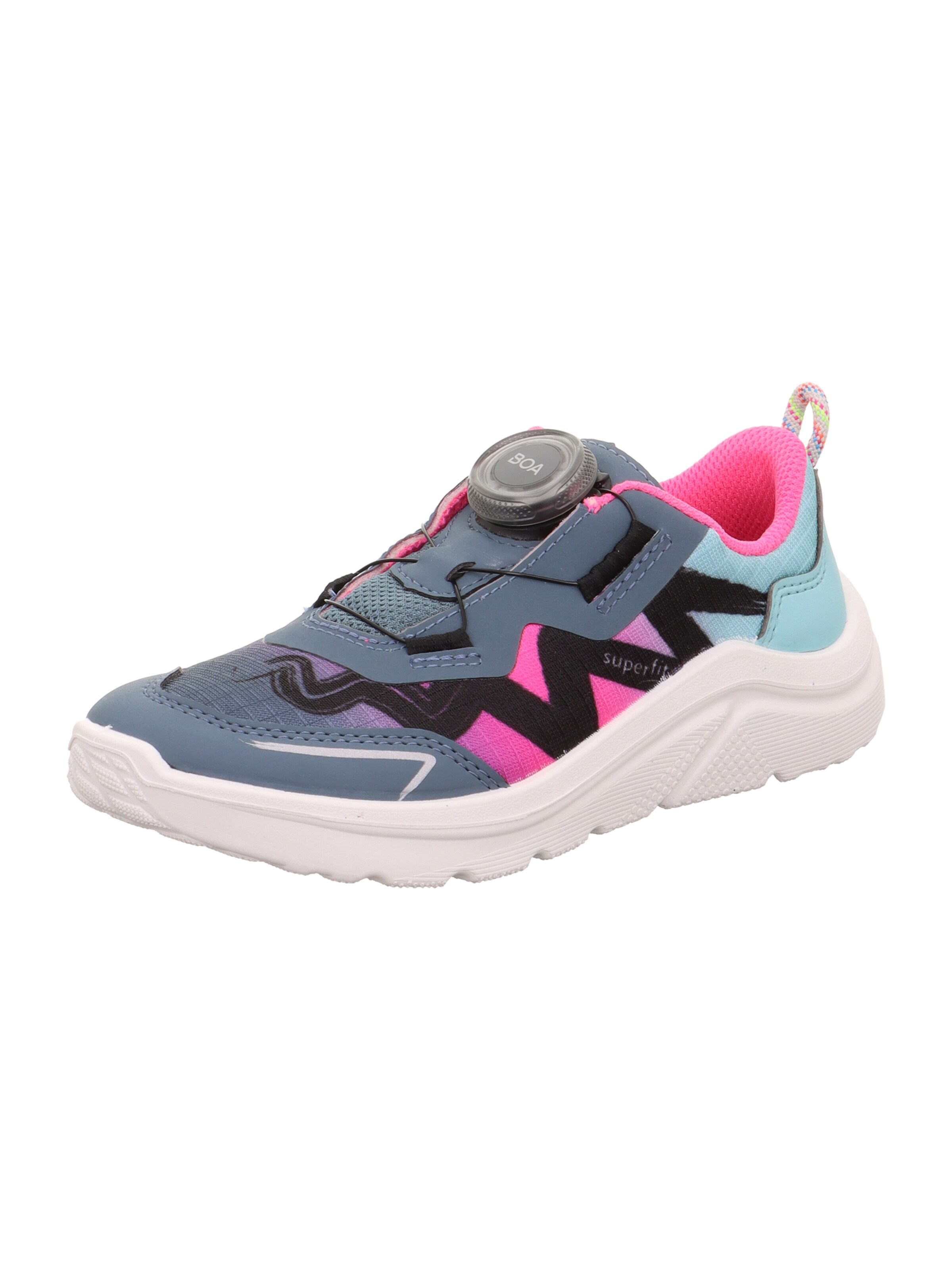 zils SUPERFIT Brīvā laika apavi 'KICKS': no priekšpuses