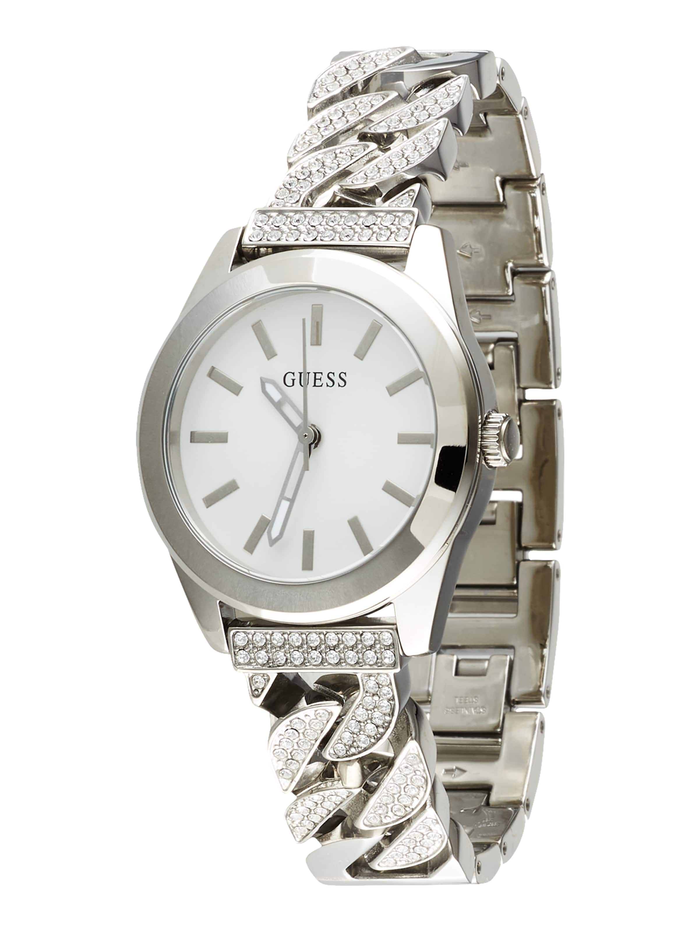 GUESS Analog klocka 'Serena' i silver: framsida
