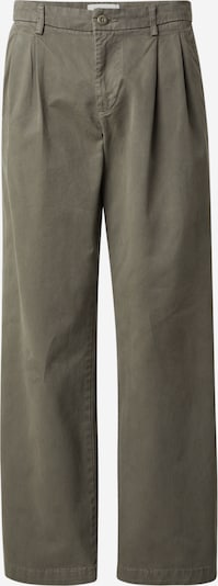 Klostuotos kelnės iš JACK & JONES, spalva – alyvuogių spalva, Prekių apžvalga