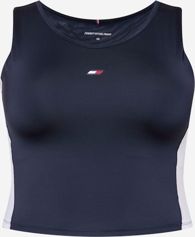 Tommy Hilfiger Curve Top u tamno plava / crvena / bijela, Pregled proizvoda