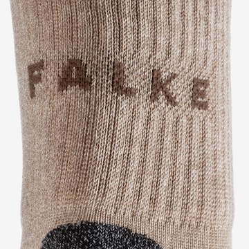 FALKE Athletic Socks in Beige