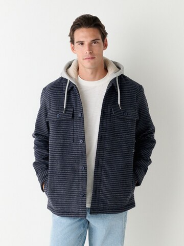 Next Φθινοπωρινό και ανοιξιάτικο μπουφάν 'Borg' σε μπλε: μπροστά