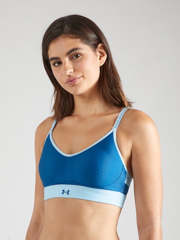 Bustier Soutien-gorge de sport 'Infinity' UNDER ARMOUR en bleu : devant