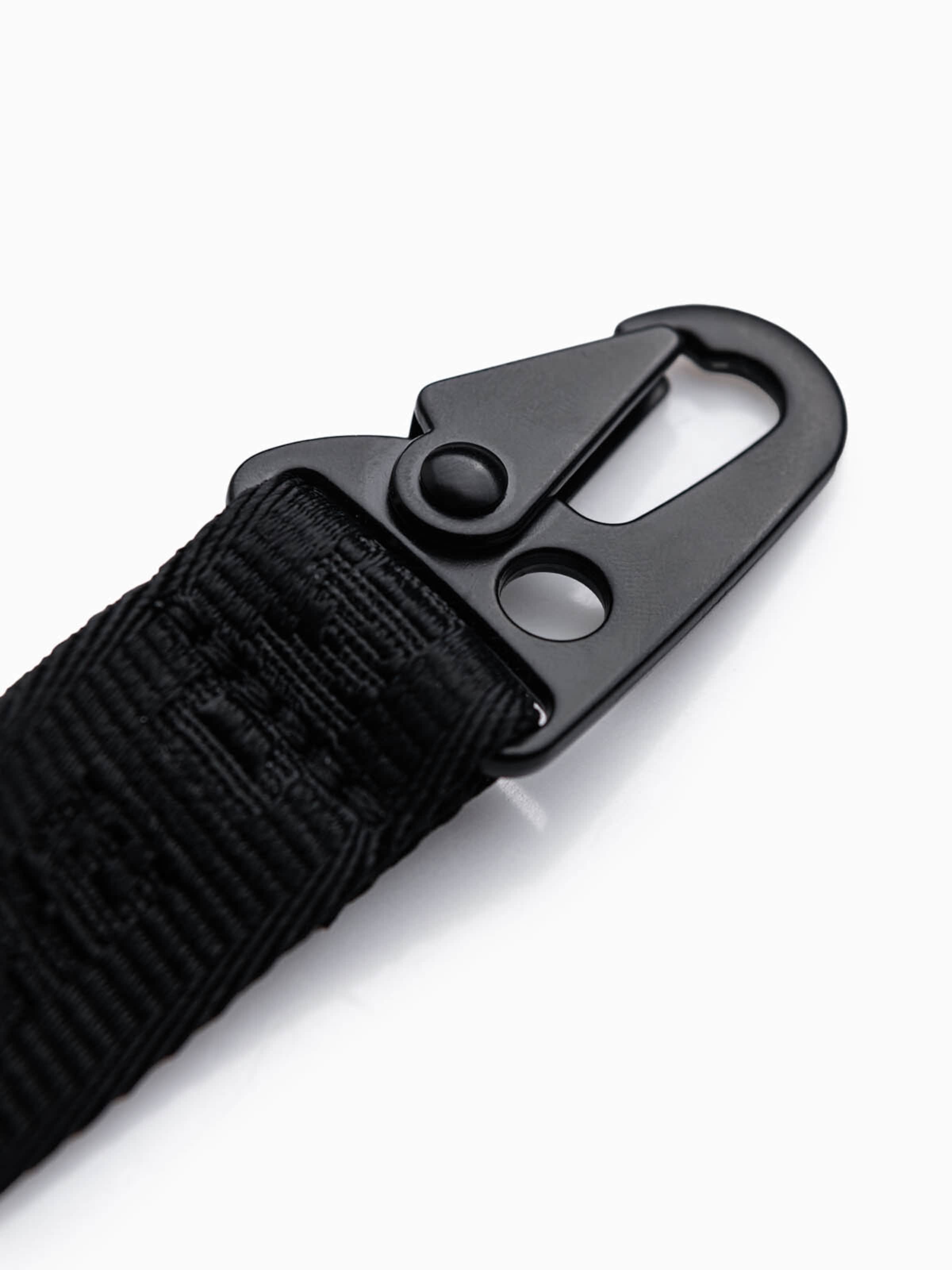 Ombre Key Ring in Black