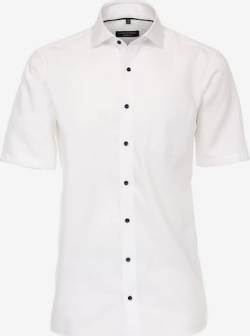 CASAMODA Regular fit Button Up Shirt in White: front