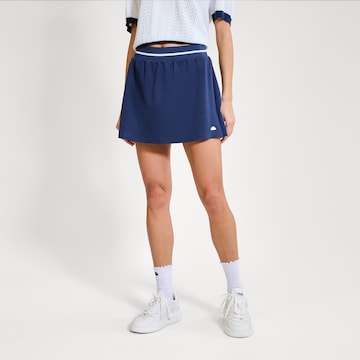 ELLESSE Athletic Skorts in Blue: front