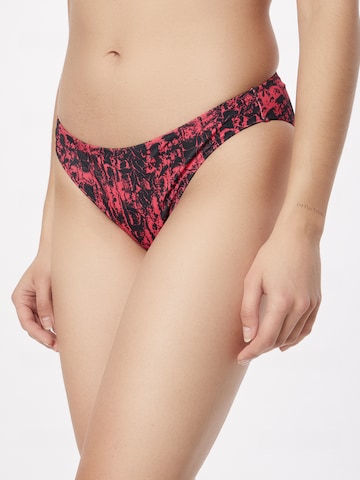 Calvin Klein Swimwear Bikini nadrágok - rózsaszín: elől