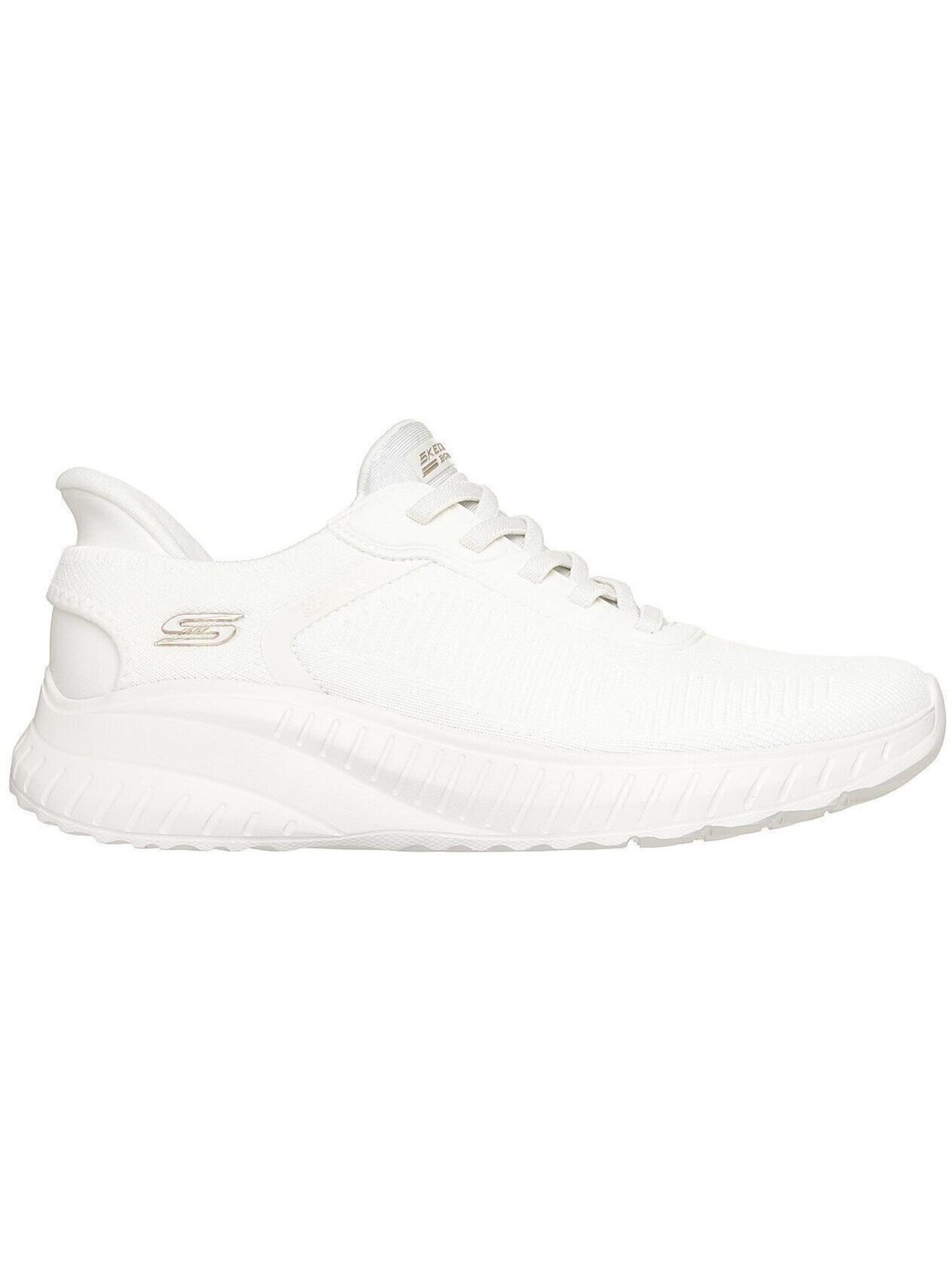 Scarpa sportiva 'Slip-Ins: BOBS Sport Squad Chaos - Current Muse' di SKECHERS in bianco