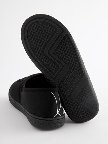 Next - Zapatillas de casa en negro