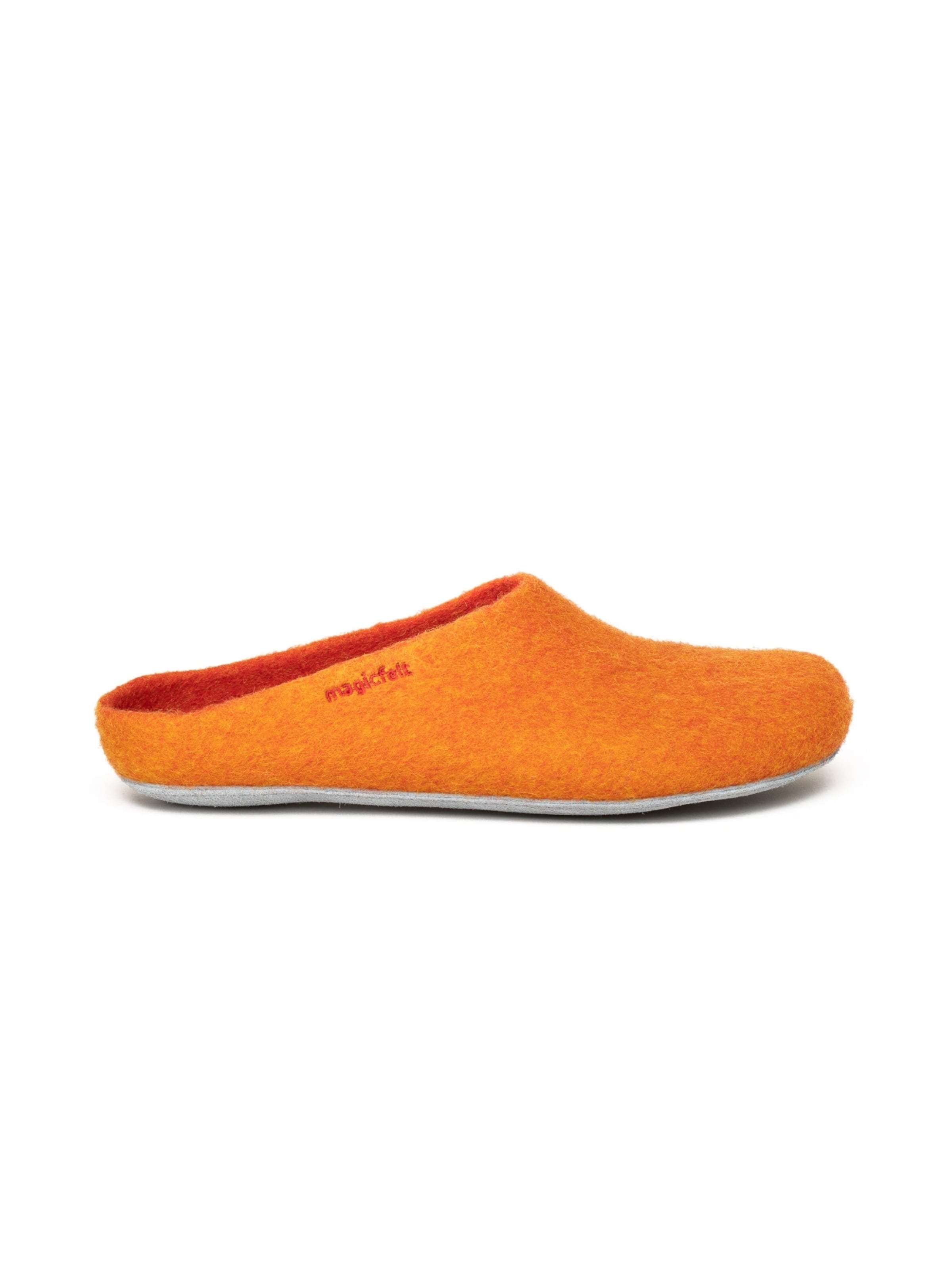 MagicFelt Slippers 'Filzpantoffel AP 701' in Orange