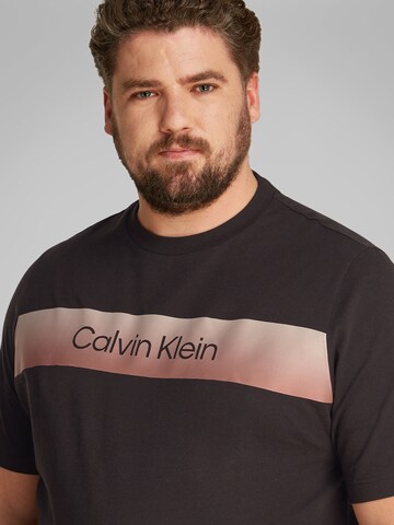 Calvin Klein Big & Tall Shirt in Black
