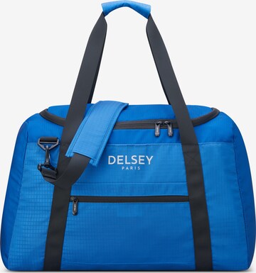 Delsey Paris Travel Bag in Blue: front