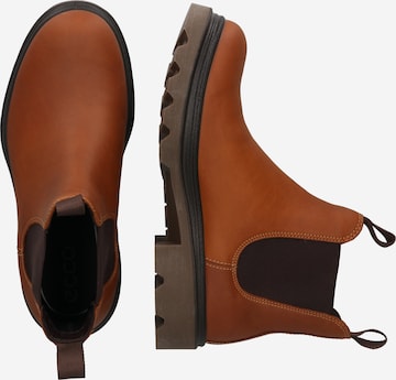 ECCO Chelsea Boots 'Grainer' in Braun