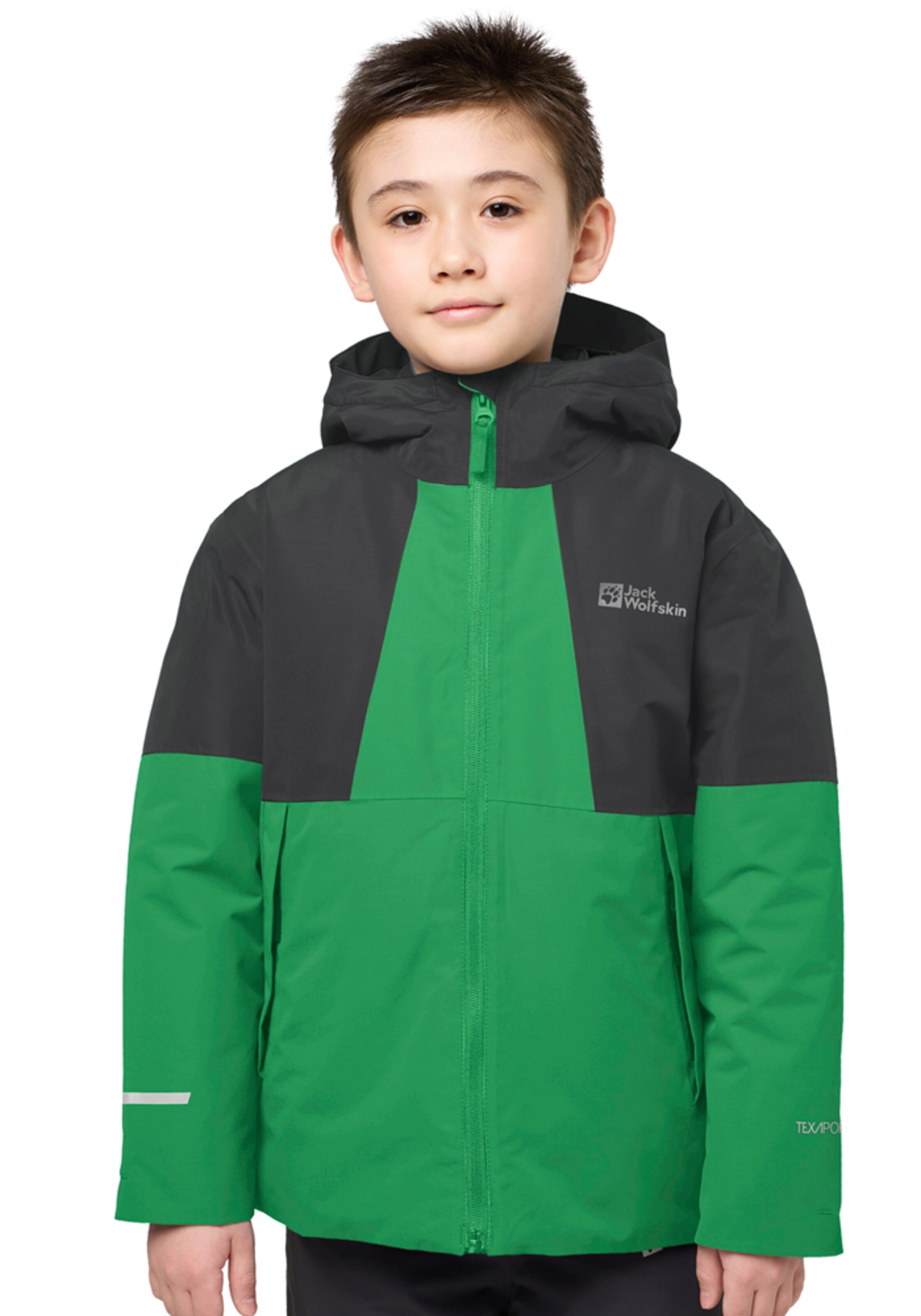 JACK WOLFSKIN Outdoor jacket in Green