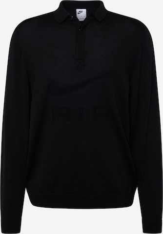 Nike Sportswear Sweater in Black: front