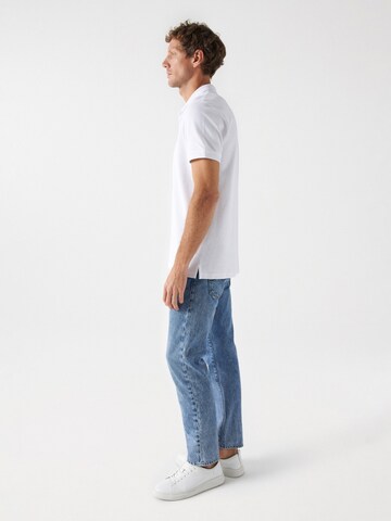 T-Shirt Salsa Jeans en blanc