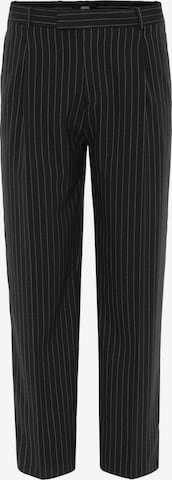 Antioch Regular Панталон с набор в черно: отпред