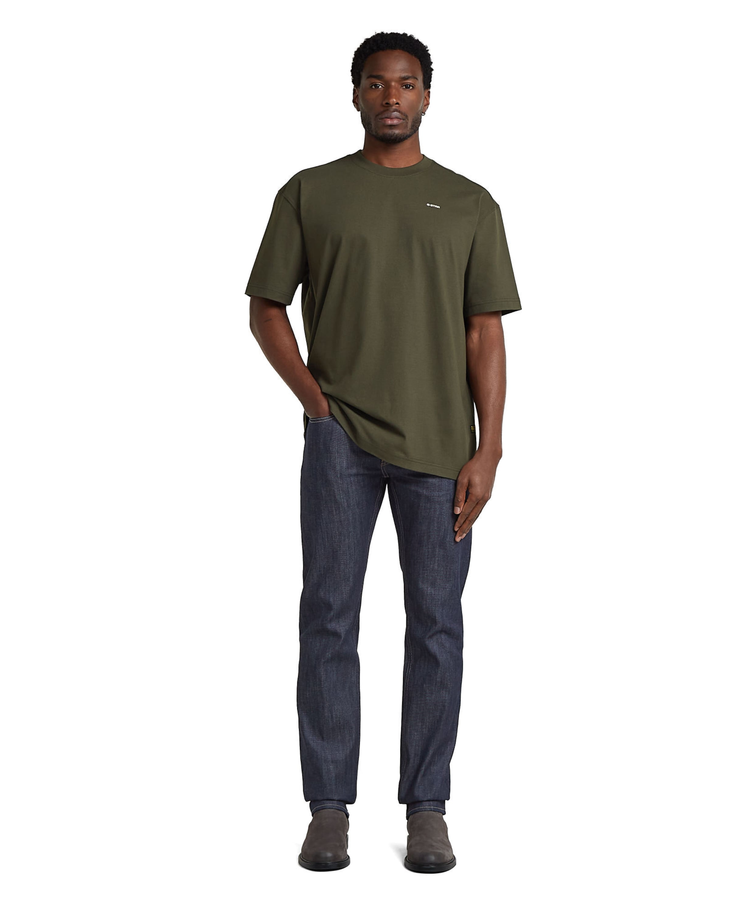 G-STAR Slimfit Jeans-5Pocket ' ' in Blau: Vorderseite