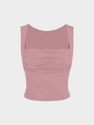 Hiccup Top in Pink: front