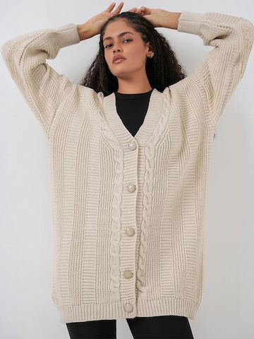 Bigdart Strickjacke in Weiß