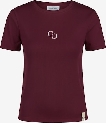 Cotton Candy T-Shirt in Rot: Vorderseite