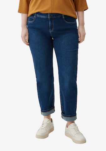 TRIANGLE Regular Jeans in Blauw: voorkant