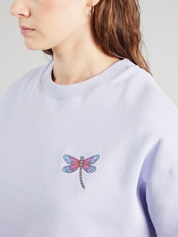 Sweat-shirt 'Libelle' Iriedaily en violet