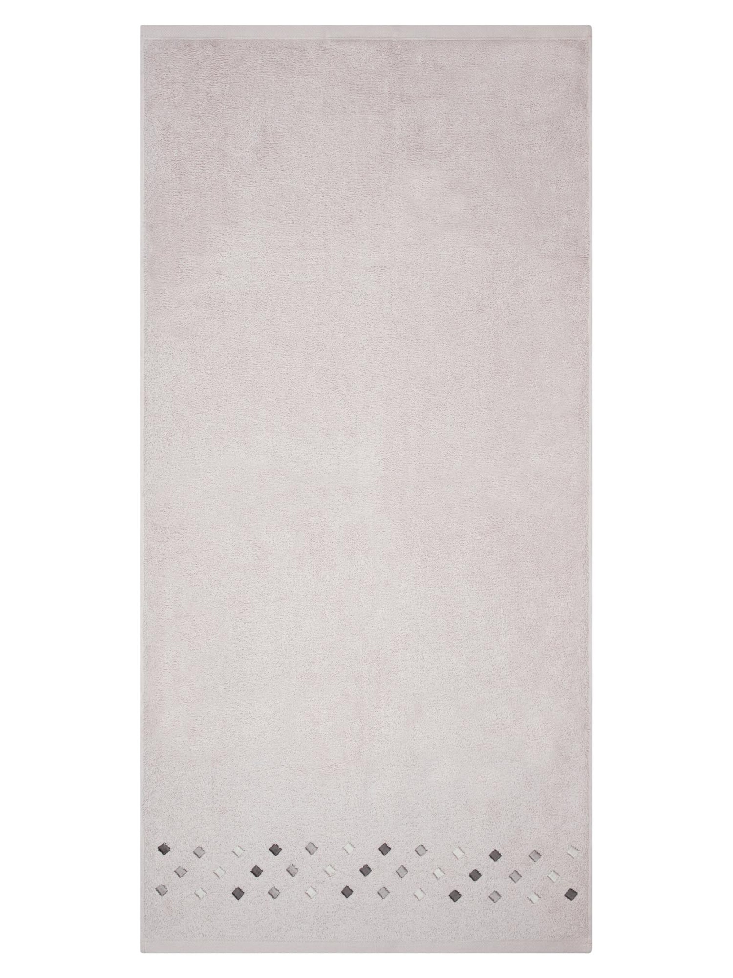ROSS Towel 'Stoneline' in Grey