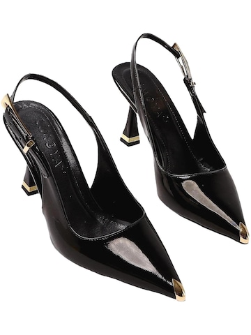 Décolleté sling 'Viona' di Limoya in nero: frontale