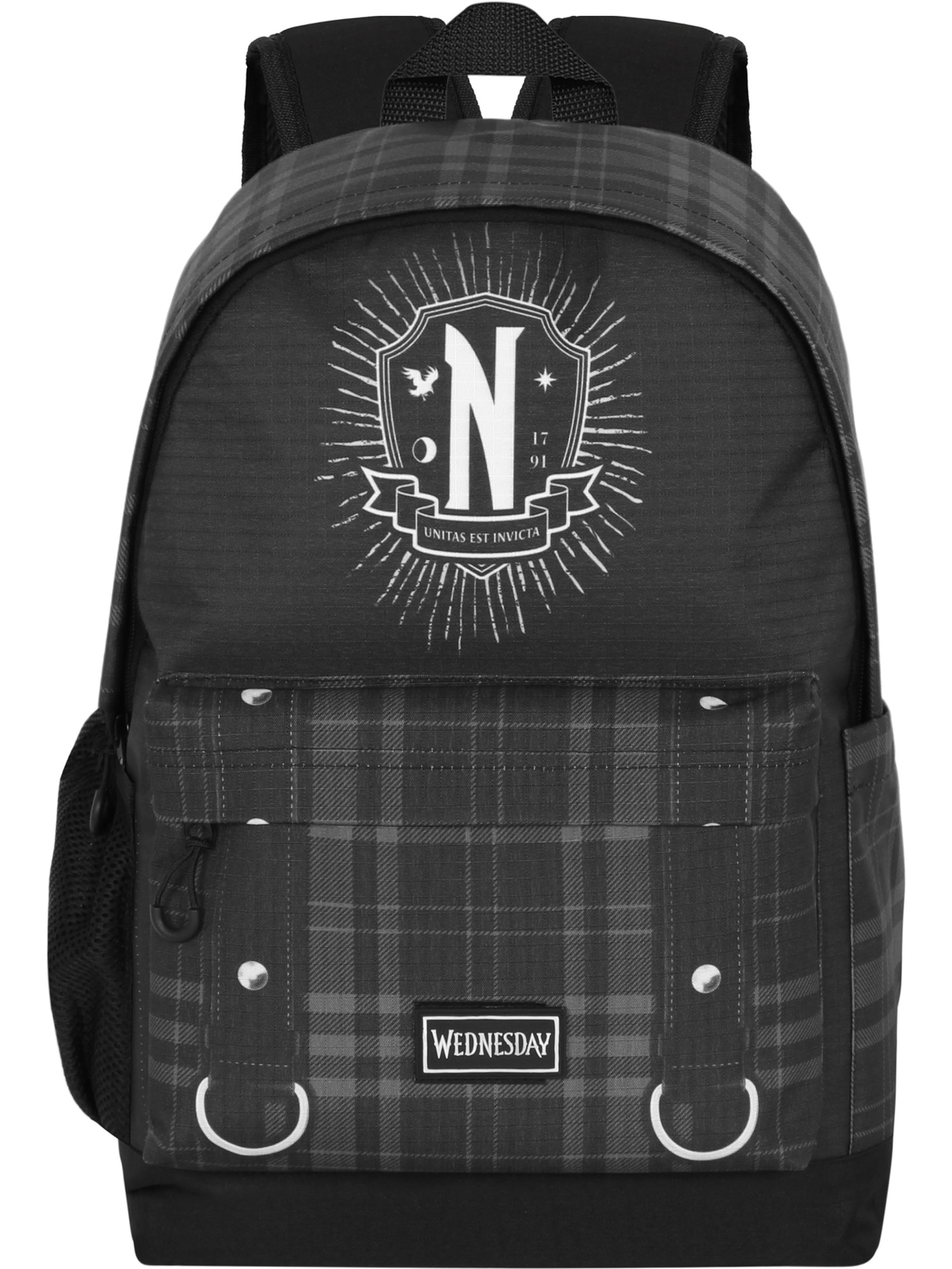 Wednesday Rucksack 'Wednesday' in Schwarz
