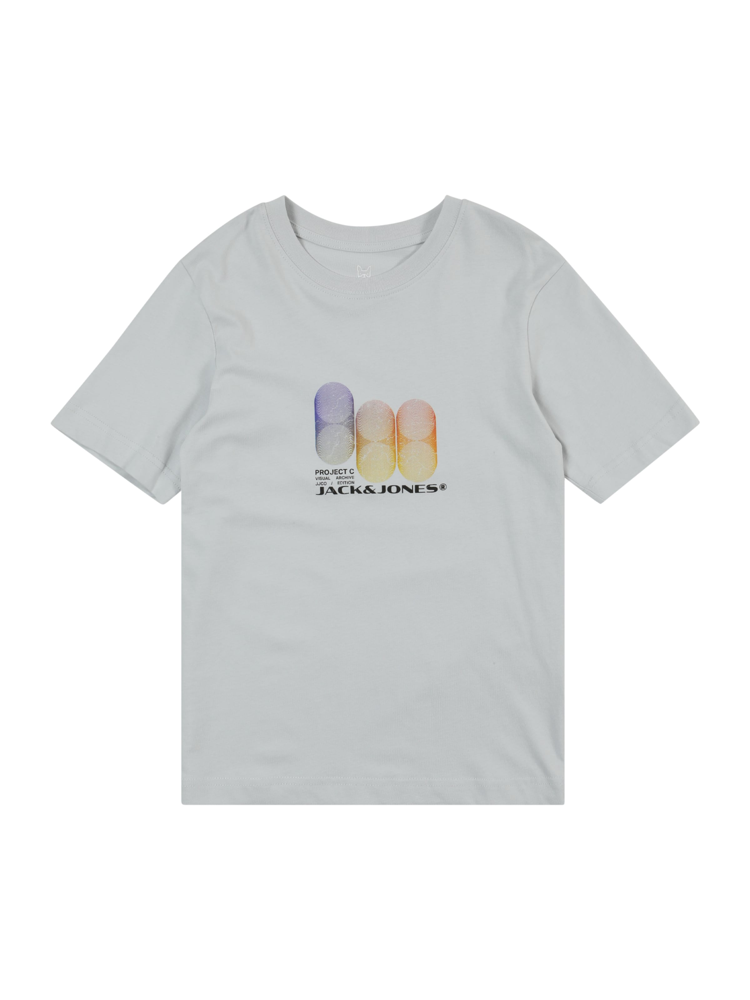 Jack & Jones Junior Μπλουζάκι 'JCOCALMA' σε λευκό: μπροστά