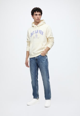 JACK & JONES Свитшот 'JORFREDERIKSBERG' в Белый