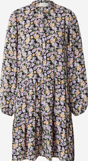 Neo Noir Robe-chemise 'Federica' en jaune / vert / lavande / noir / blanc, Vue avec produit