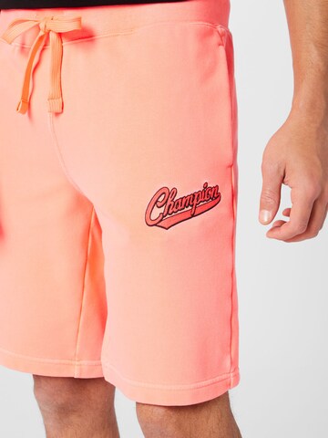 Champion Authentic Athletic Apparel Normální Kalhoty – oranžová